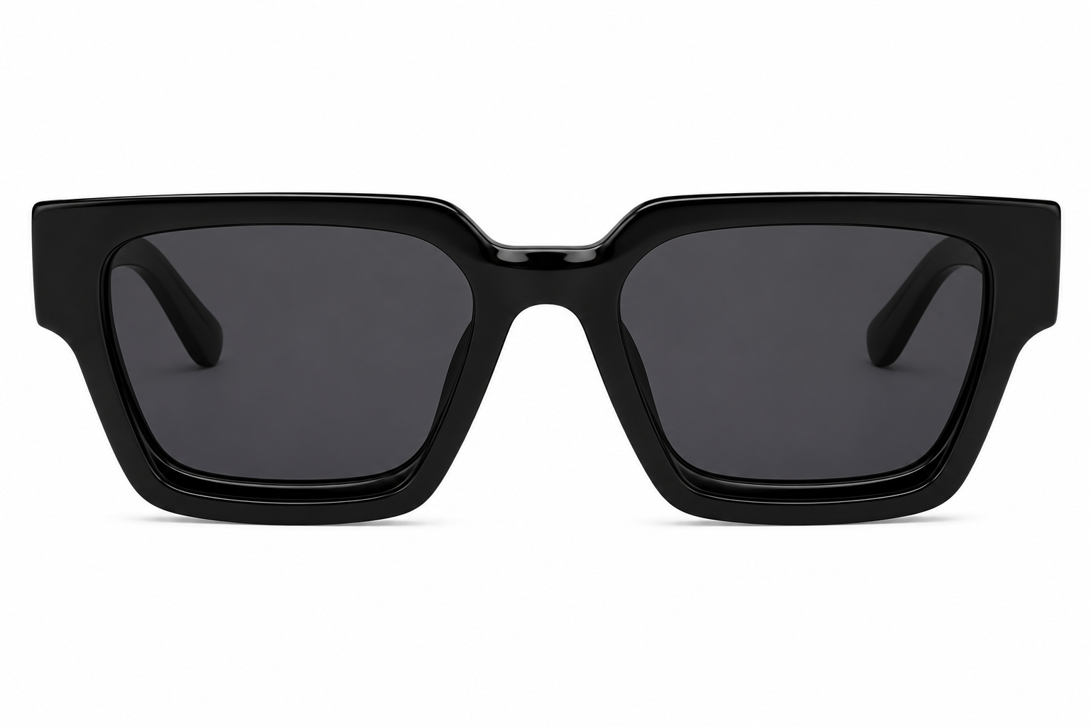 Les Broches & Co. Classic Black UV400 Eyewear (Unisex)