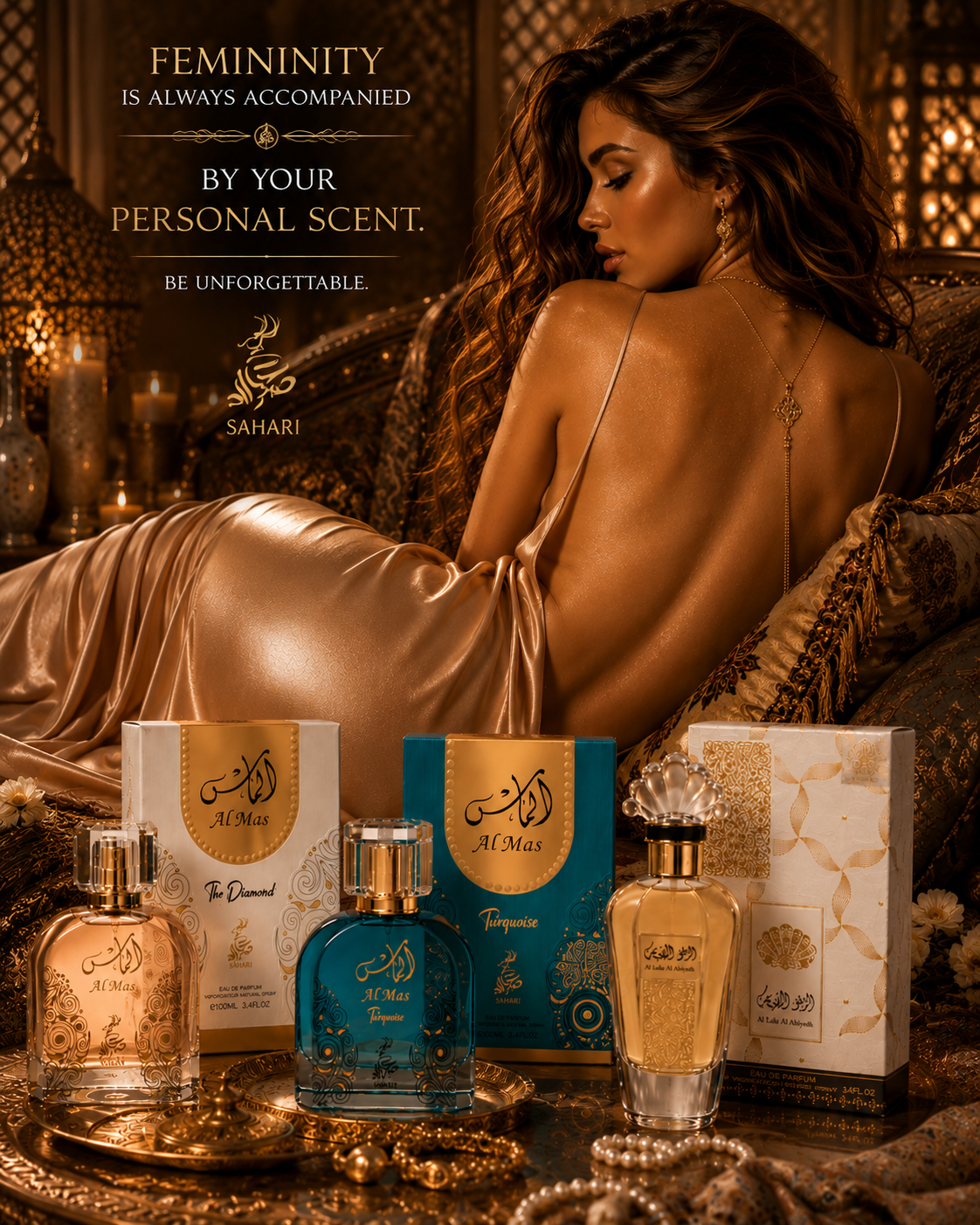 Women's Collections *Al Mas The Diamond *Al Mas Turquoise * Al Lulu Al Abiyedh.