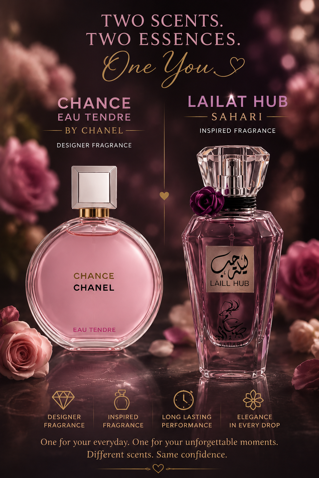 Lailat Hub By Sahari Eau De Parfum 3.2 FL OZ Women