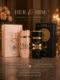 Yara & Asad Lattafa| His & Hers Fragrance set.