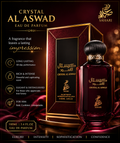 Crystal Al Aswad By Sahari Eau de Parfum Unisex 100ML 3.4FL 3.4fl.Oz