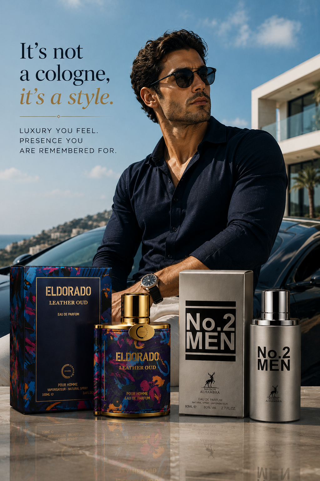 Eldorado Leather Oud & No.2 Men's Collection Set | 100% Original Men's Fragrances