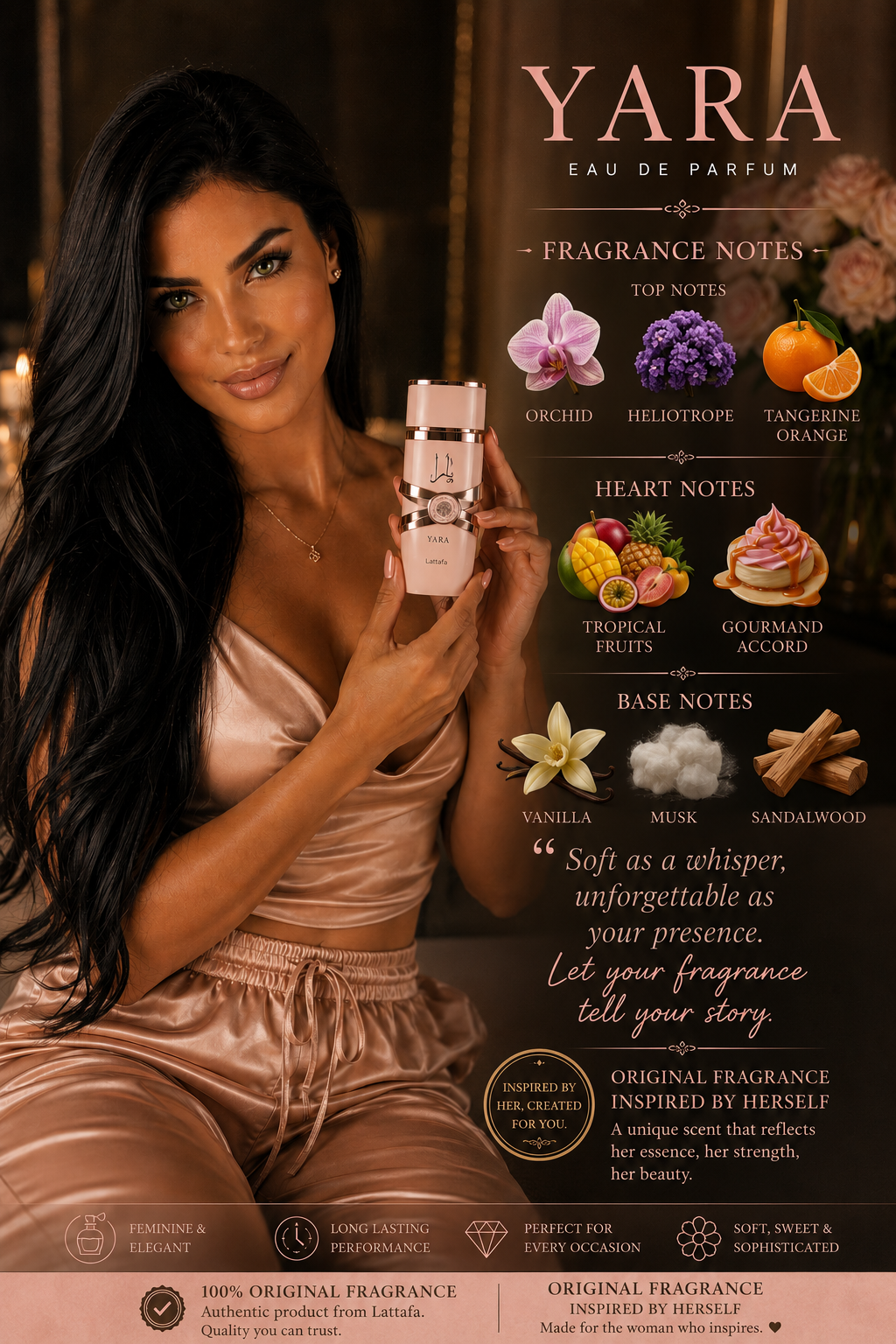 Yara Eau de Parfum 100 ml Lattafa