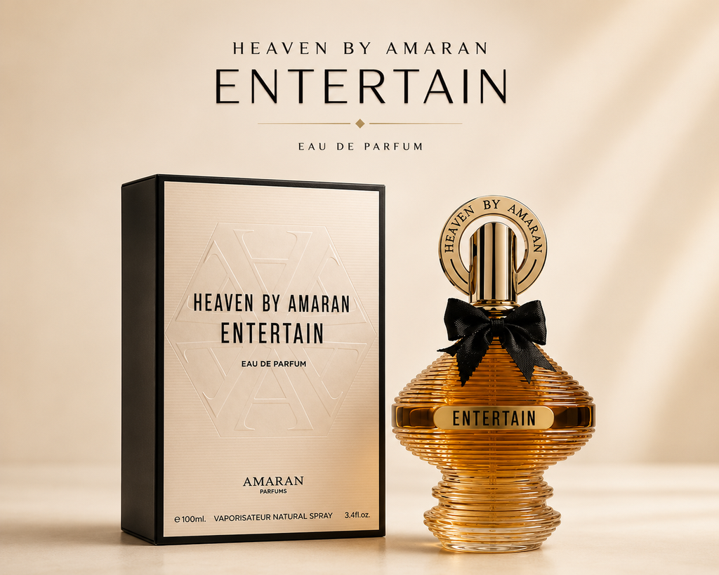 AMARAN PERFUMES "Heaven by Amaran ENTERTAIN" 3.4 fl oz Eau De Parfum