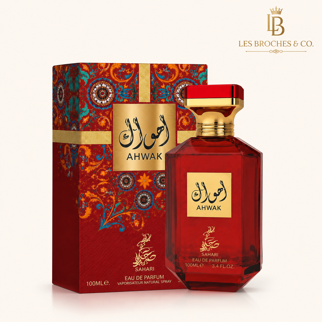 Ruby Collection / perfect Holiday gifts/ (Wine-Red brasier+ Ahwak by Sahari + Jewelry)