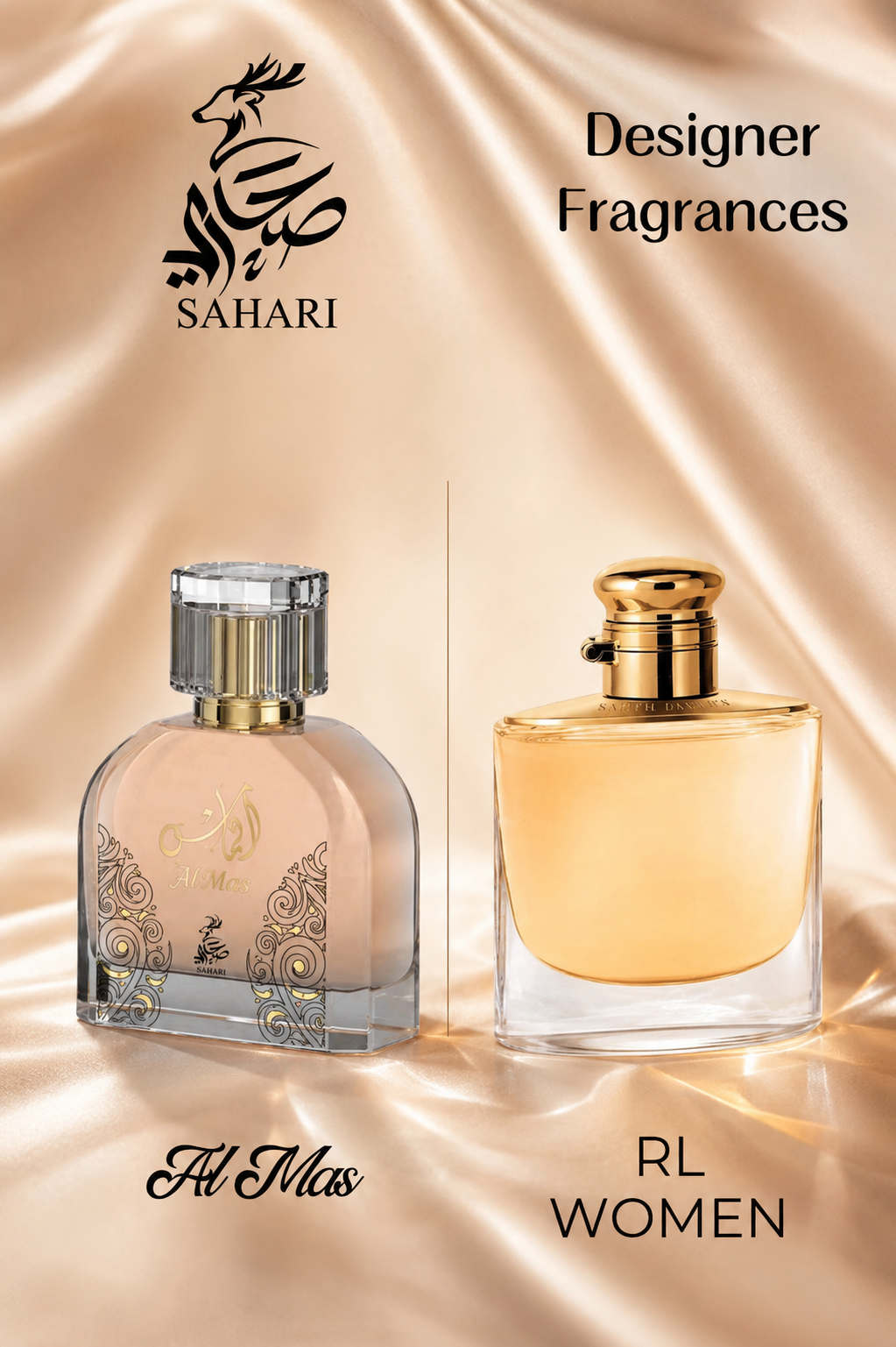 Al Mas The Diamond By Sahari Eau De Parfum 3.4 FL OZ Women.