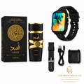 Black Gold Duo/ Asad Lattafa & Smart watch together.