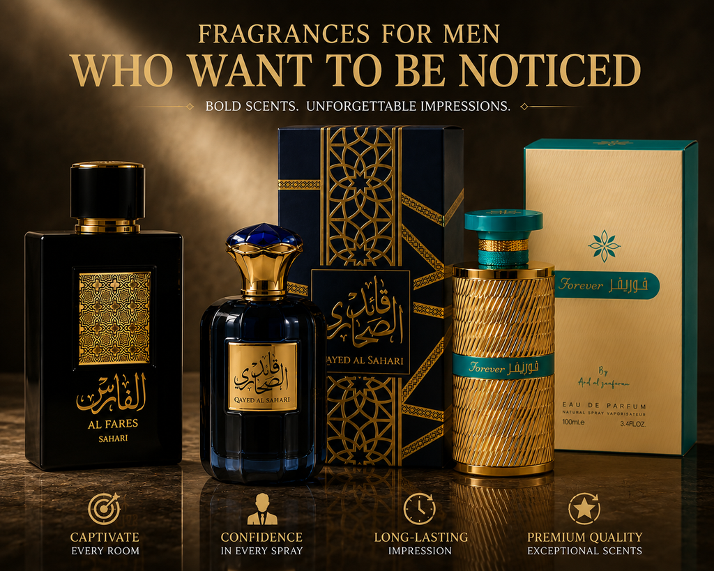Men's Collection
*Al Fares * Qayed Al Sahari *Forever./Perfumes / 100% ORIGINAL*